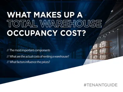 What makes up a total warehouse occupancy cost? 