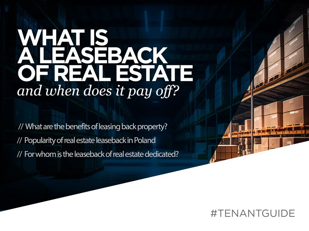 What is a property leaseback and when is it profitable?