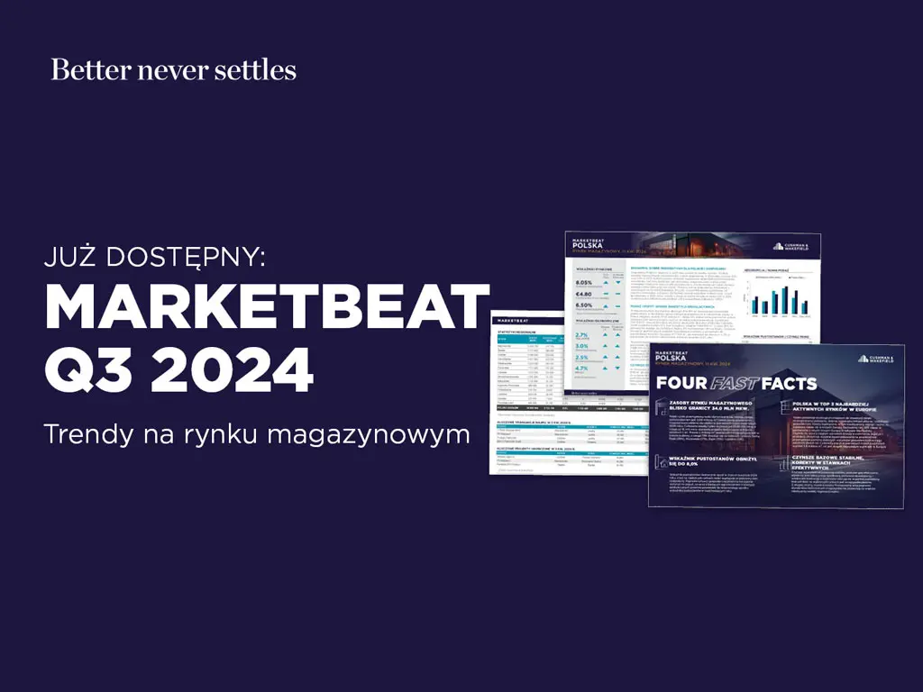 MARKETBEAT: Polska drugim najaktywniejszym rynkiem magazynowym w Europie