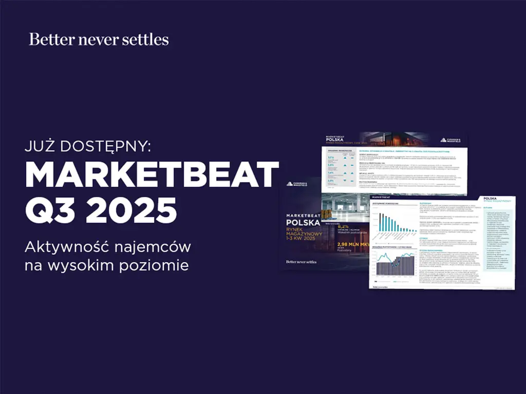 Aktywność najemców na rynku magazynowym na wysokim poziomie